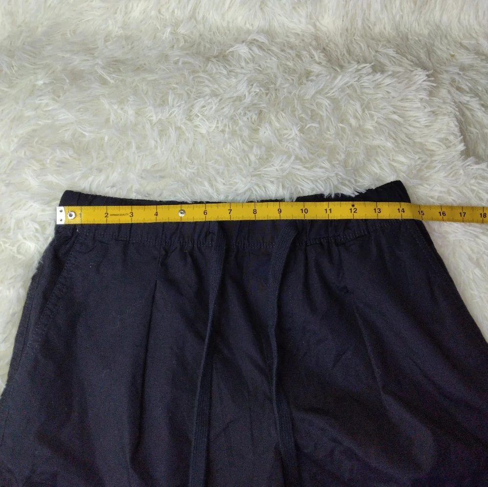 Vince Front Pleated Drawstring Pull On Shorts Size S